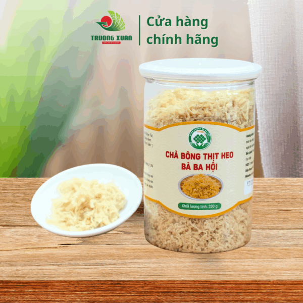 chà bông thịt heo bà ba hội